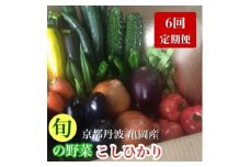 【6回定期便】京都丹波・亀岡発 旬の野菜・こしひかり 詰め合わせセット (隔月6回お届け)● 定期便米 定期便野菜 旬の野菜米 こしひかり野菜 米定期購入 野菜定期購入 旬の野菜定期便 こしひかり定期便 米宅配 野菜宅配 旬の野菜宅配 こしひかり宅配 定期便 べジタブル こめ 野菜 米 旬の野菜 こしひかり 詰め合わせ 食材 宅配 食品 ※北海道・沖縄・離島への配送不可