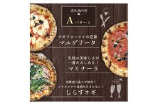 本格冷凍ピザ 3種3枚入り ピザAセット (マルゲリータ/マリナーラ/しらすネギ)【1565850】