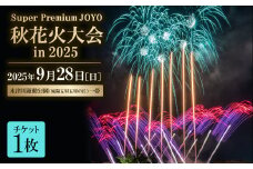 ＜2025年9月28日開催＞花火チケット1名分 秋花火大会in京都城陽 秋の夜空を彩る夏の思い出を【1646350】