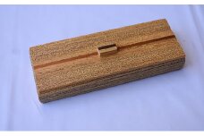 竹製胡麻竹ペンケース 21×7.5×高さ5cm [№5223-0033]