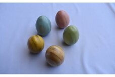 竹製オリジナルたまご型文鎮 6×4cm（重さ80～110g）1個 [№5223-0039]