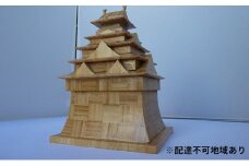 竹製　お城　（寄せ竹）小15.5ｘ13ｘh21cm【数量限定】 [№5223-0056]