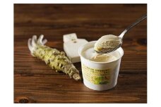 【醤油アイス】わさびで食べる 醤油アイス 6個入 ジャージー牛の濃厚ミルクの醤油アイスをわさびでさっぱりと　わさび 醤油 アイス 醤油アイスカップ 冷凍 京都 わさびアイス 醤油アイス　AM00628