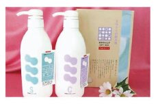 まゆのシャンプー・コンディショナーセット　髪 シャンプー コンディショナー コーティング つややか ボトル セット 美容 ケア 新生活 送料無料　AM00102