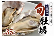 久美浜産殻付牡蠣約３５ヶ入り　令和6年1月中旬頃より発送　プリプリ 蒸し牡蠣 焼き牡蠣 ふるさと 納税 牡蠣 牡蛎 ふるさと 納税 かき カキ 海鮮 貝 牡蠣 海のミルク 殻付き 送料無料　AM00599