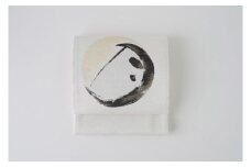 丹後帯 京袋帯「日・雪月花（白）」　京袋帯 筆文字 シンプル 美しい きれい 白 白色 ふるさと納税 帯 ふるさと納税 袋帯 ふるさと納税 着物 ふるさと納税 着物小物 ふるさと納税 和服　FY00028
