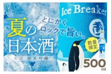 玉川 純米吟醸 Ice Breaker　500ｍl　玉川 純米吟醸 Ice Breaker　500ml お酒 酒 酒好き 日本酒 日本酒ロック お祝い 誕生日 手土産 限定 京都 地酒 数量限定 プレミアム 送料無料 お試し ふるさと納税 日本酒 アルコール 夏　AM00676