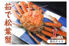 ボイル 松葉ガニ 姿／日本海産　ブランド蟹　茹で松葉蟹【厳選】特大サイズ　matubakani1000　ズワイガニ 松葉ガニ 国産 カニ ガニ かに 蟹 松葉ガニ ボイル 高級 まるごと 京都 丹後 ボイルズワイガニ姿　SS00096