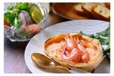 カニ屋が作る海のグラタン 甘エビ 3個セット　カニ屋が作る海のグラタン 甘エビ 3個セット　UO01002