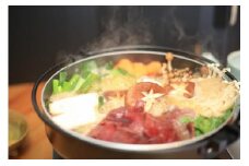 京丹後産ジビエのすきやき風鍋（鹿肉とすきやきタレのセット）　お肉 肉 ジビエ　ジビエ肉 500g 鹿肉 鍋 すき焼き すき焼きのタレ タレ 200 2本 ヘルシー 低カロリー 高タンパク 冷凍　NI00007