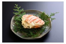 【北畿水産】山陰沖ゆで松葉かに甲羅盛り中サイズ２個セット　ズワイガニ ずわいがに カニ 蟹 高級　HK00076