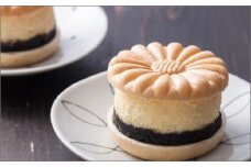 【父の日】黒豆チーズケーキ（4個入り）　【配送時期：父の日用6/13-15お届け】チーズケーキ 黒豆 和菓子 洋菓子 甘いもの おやつ お菓子 おかし スイーツ プレゼント お返し 贈り物 ギフト ふるさと 納税 ケーキ けーき 丹後 御菓子司あん　AP00012