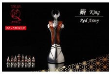 匠チェス（2-King 朱1体）殿（前面:龍、背面:鳳凰と松）　　HR00029