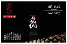 匠チェス（16-Rook 朱1体）城（Rook 菱形）　　　HR00043