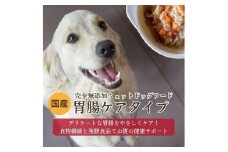 【国産ドッグフード】野菜と鹿肉ドッグフード[無添加ウェットドッグフード] 胃腸ケアタイプ (5パック)　ウェットドッグフード／無添加／ペットケア／ペットフード／ドッグフード 国産／犬／犬のエサ／餌　IC00020