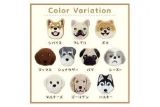 洗えるマット イヌカオマット Aタイプ　【種類：シュナウザー】TX00001