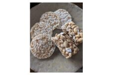 Tango de PON バラエティセット (黒糖玄米おこし2袋×玄米煎餅１袋)　ポン菓子 焼菓子 離乳食 ハンズファーム おやつ お米 玄米 駄菓子 子ども 食べやすい 黒糖 ふるさと納税 お菓子 せんべい 生産者応援 農家応援 送料無料 健康 グルテンフリー アレルギー　HD00005