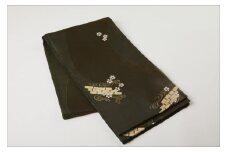 丹後の藤布　袋帯「天の川」　濃い緑　 丹後帯 袋帯 絹織物 意匠 工芸品 ふるさと納税 帯　FY00080