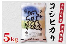  令和6年産　京都丹後産　コシヒカリ5kg（5kg×1袋）　ST00052