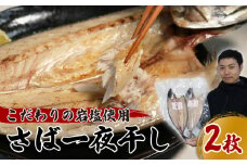 丹水こだわり 干物セット (さば一夜干し2枚)　KH00002