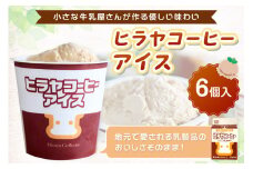 ヒラヤコーヒーアイス6個セット　HG00005