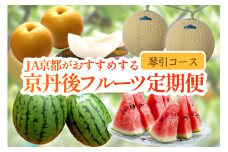 残りわずか／JA京都がおすすめする京丹後フルーツ定期便～琴引コース～　JK00020