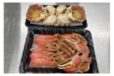 蟹しゃぶセット（本ズワイガニ500g～600g×2杯分／蟹味噌付き・カニだし付き）　NJ00007