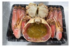 焼き蟹セット（本ズワイガニ900g～1kg×1杯分／蟹味噌付き・カニだし付き）　NJ00010