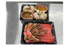 蟹しゃぶセット（本ズワイガニ900g～1kg×2杯分／蟹味噌付き・カニだし付き）　NJ00011