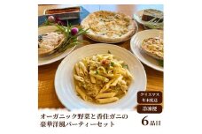 【2026年年越しオードブル・2026年洋風おせち】オーガニック野菜と香住ガニの豪華パーティーセット　BR00066