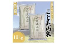 [№5334-0327]新米 令和6年産 コシヒカリ こと美山米 10kg (5kg×2袋) 米 白米 精米 お米 こめ コメ こしひかり 令和6年 特別栽培米 ご飯 ごはん 京都 京都府 南丹市