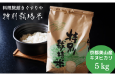 [№5334-0546]【先行予約】料理旅館きぐすりや　令和7年産 　特別栽培米キヌヒカリ 5kg
