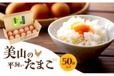 [№5334-0664]美山の平飼いたまご 50個 | 卵 タマゴ 平飼い 卵かけごはん お菓子作り 国産 南丹市