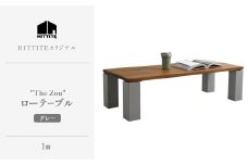HITTITEのローテーブル "The zou”（W120cm×D50cm）アイアン  テーブル 机 ローテーブル インテリア 家具 おしゃれ【063-27】