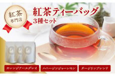 紅茶専門店の紅茶ティーバッグ 3種セット 京都府 木津川市  【010-05】