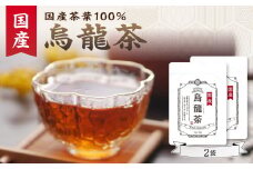 国産烏龍茶 2袋 香楽園製茶 健康茶 烏龍茶 国産 ティーバッグ【031-33】