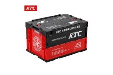 KTC 折りたたみコンテナ50L(ブラック) [YG-196BK]【1127540】