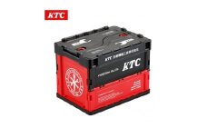 KTC 折りたたみコンテナ20L(ブラック) [YG-195BK]【1127541】