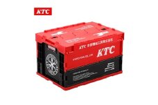 KTC 折りたたみコンテナ50L(レッド) [YG-196]【1140610】