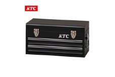 KTC ナローチェスト(2段2引出し)[SKX0102BK]【1384830】