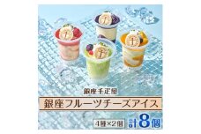 お歳暮仕様＜のし付き＞銀座千疋屋の銀座フルーツチーズアイス(GSN-389)【1563742】