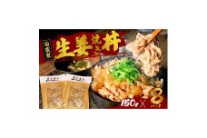 自家製 生姜焼き丼の具 150g×8食分【1592951】