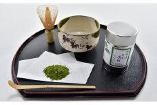 初めてのお抹茶セット〈抹茶 宇治抹茶 お茶  緑茶  粉末 茶道 セット 石臼挽き 陶器 日本茶鑑定士〉 n0210改 