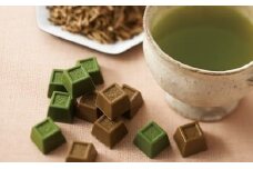 お茶屋が作ったオリジナル　宇治抹茶・ほうじ茶一口チョコレート（各10袋）〈スイーツ お菓子 洋菓子 高級 チョコレート 宇治抹茶 抹茶 ほうじ茶 オリジナル 一口サイズ〉 n0218