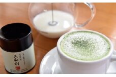 宇治抹茶「久和利」で抹茶ラテの作れるクリーマーセット 〈宇治抹茶 抹茶 お茶 茶 ラテ ミルク クリーマー セット 高品質 本格的〉　n0227