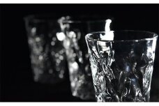 【京都 chico硝子意匠】水面タンブラー(1個)〈硝子 ガラス タンブラー コップ ガラス作家 ガラス工芸 おしゃれ 工芸品 食器 日用品〉 n0256