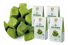 手軽に有機「コロコロ抹茶キューブ」(30個入り×4箱) 〈抹茶キューブ 有機 オーガニック 無農薬 宇治抹茶 抹茶 キューブ 凍結乾燥 抹茶スイーツ〉 S1302