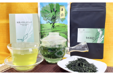 リーフティー、ティーバック、パウダー３種の玉露セット〈玉露 お茶 茶 煎茶 緑茶 ティーバッグ スティック リーフ 茶葉 セット〉  S13501