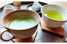 ティーカップで味比べ「抹茶と緑茶ティーバッグ」日本茶鑑定士監修【全2回〈定期便 お茶 緑茶 煎茶 宇治抹茶 抹茶 ティーバッグ 玉露 かぶせ茶 ティーカップ セット お手軽 初心者 飲料 〉S4509改