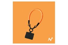 loops(オレンジ) 普段使いのスマホ、キャンプや登山などのアウトドアでも大活躍のマルチストラップ【1582398】